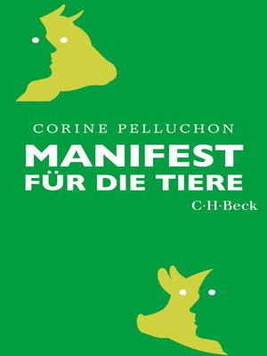 cover image of Manifest für die Tiere